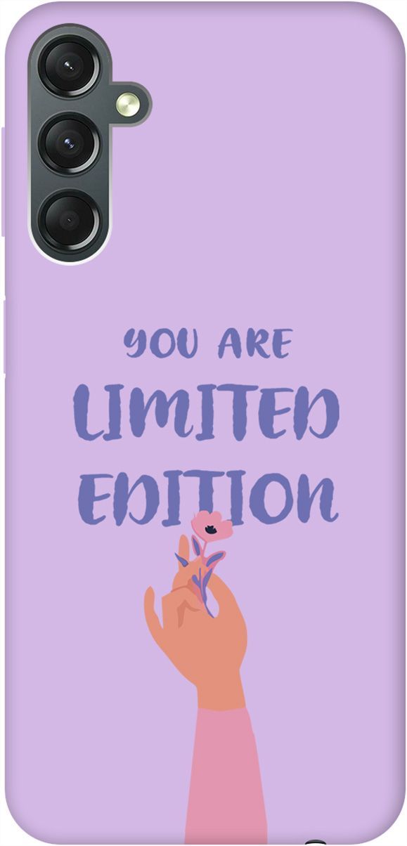 

Чехол на Samsung Galaxy A24 "Limited Edition" сиреневый, Фиолетовый, 159532