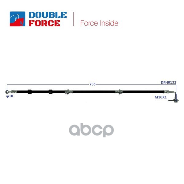 

Шланг Тормозной Double Force DOUBLE FORCE арт. DFH0132