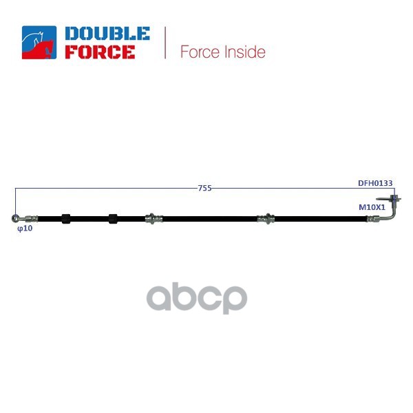 

Шланг Тормозной Double Force DOUBLE FORCE арт. DFH0133