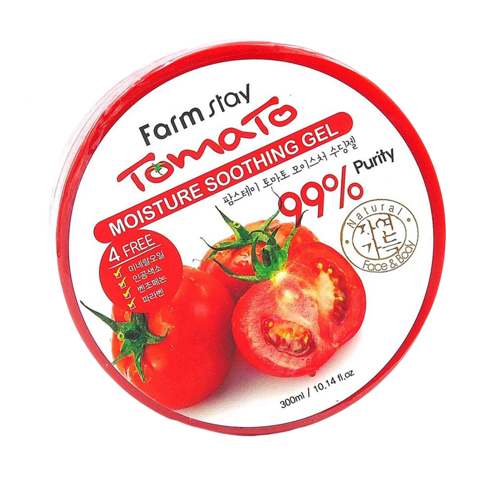 FarmStay Увлажняющий успокаивающий многофункциональный гель FarmStay, с томатом, 300 мл