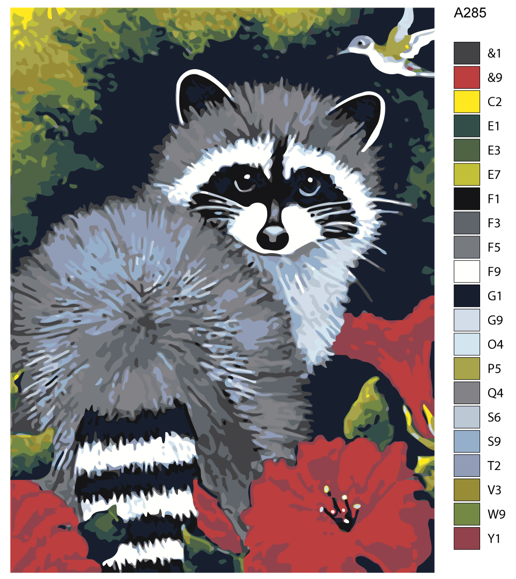 

Картина по номерам, "Живопись по номерам", 54 х 72, A285, A285