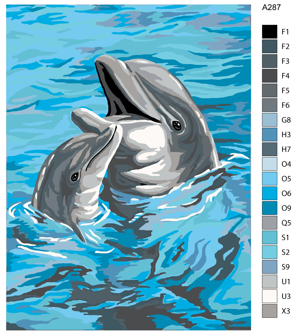 

Картина по номерам, "Живопись по номерам", 54 х 72, A287, A287