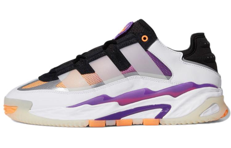 

Кроссовки унисекс Adidas Niteball белые 42 EU, Белый, Niteball