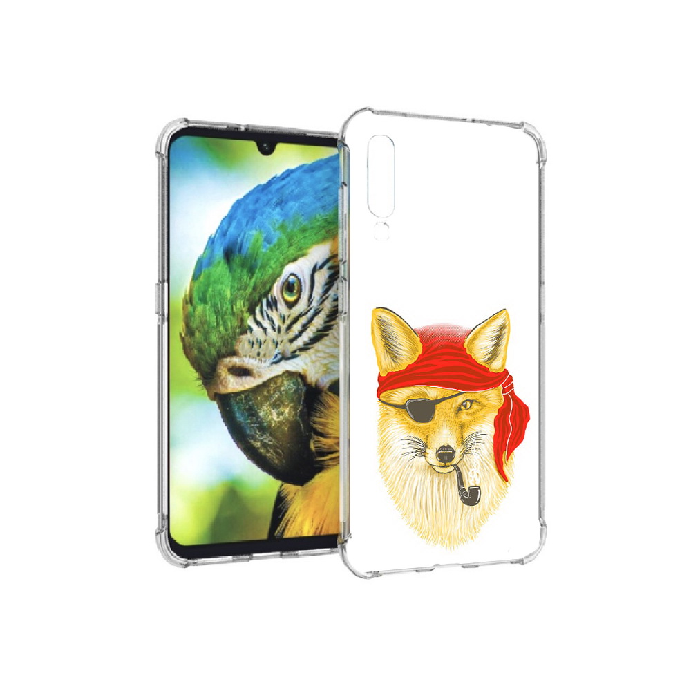 

Чехол MyPads Tocco для Xiaomi Mi 9 лиса-пират (PT126035.255.440), Прозрачный, Tocco