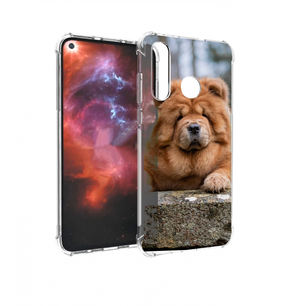 

Чехол бампер MyPads чау чау для Huawei Nova 4 противоударный, Прозрачный, Tocco
