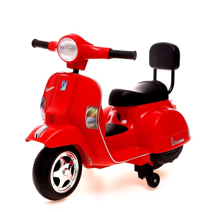 

Электромотоцикл VESPA PX, цвет красный