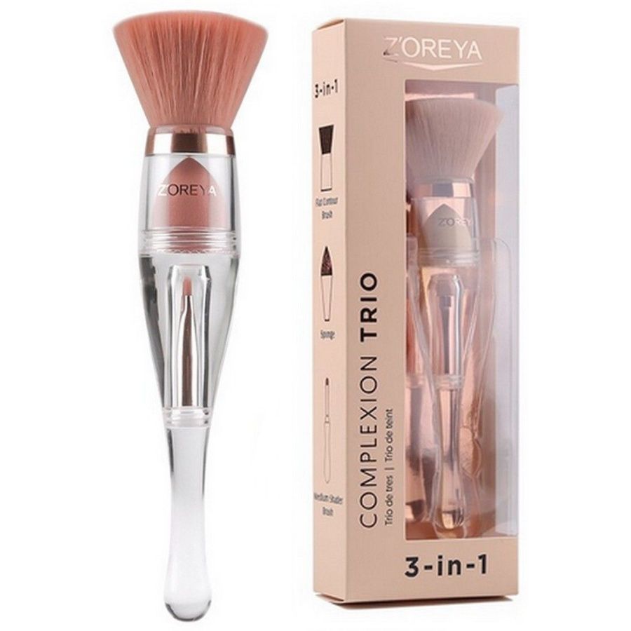 

Кисть для макияжа Nail Art 3 in 1 прямая, kr-6924