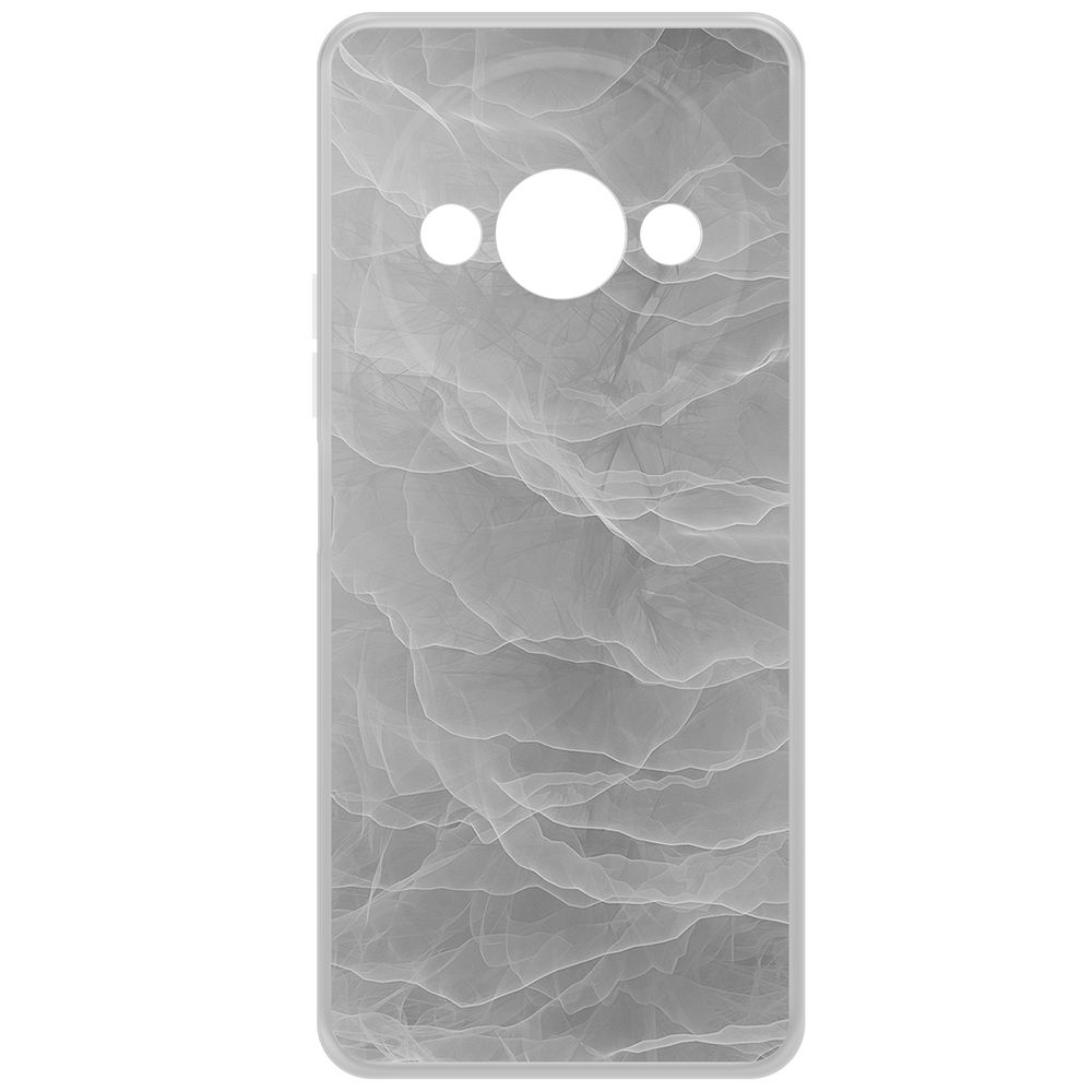 

Чехол-накладка Krutoff Clear Case Абстракт туман для Xiaomi Redmi A3, Прозрачный