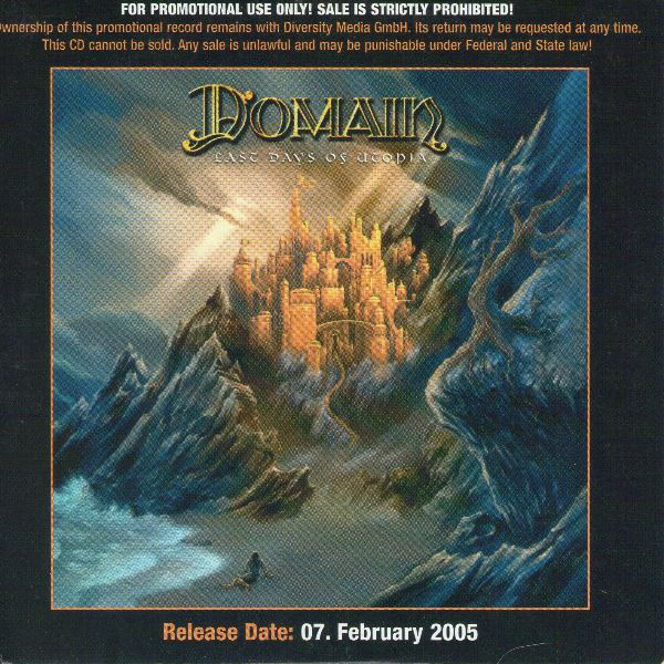 

Domain: Last Days Of Utopia (1 CD)