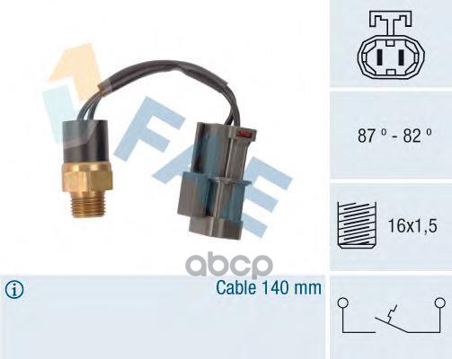 фото Датчик включения вентилятора fae 37760