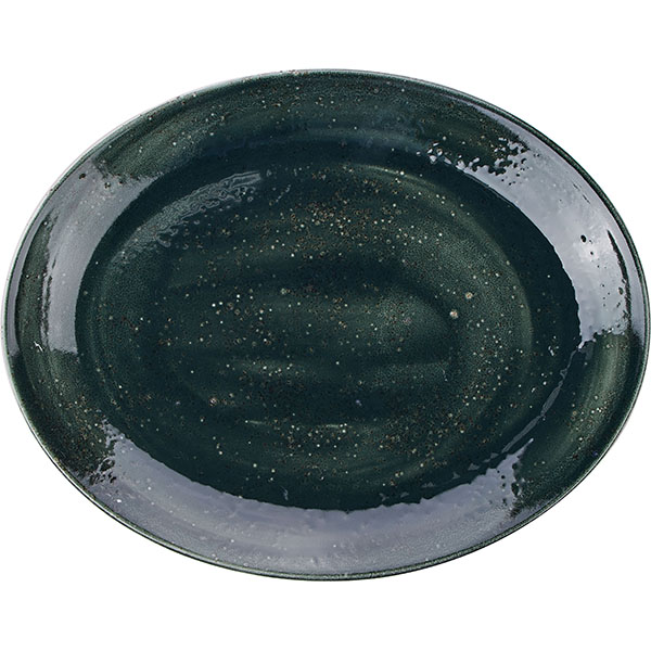 

Блюдо сервировочное фарфор Steelite Vesuvius Burnt 34см 3023926, Зеленый