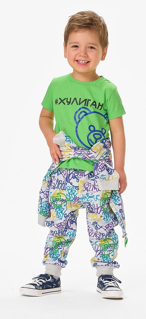 

Брюки детские Kari Baby SS24B08100709, серый, 74, Серый;разноцветный, 228723