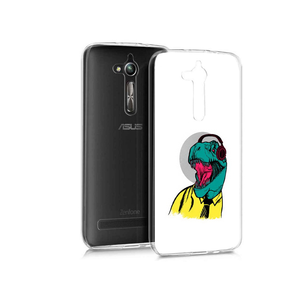 Чехол MyPads Tocco для Asus ZenFone Go (ZB500KL) дино