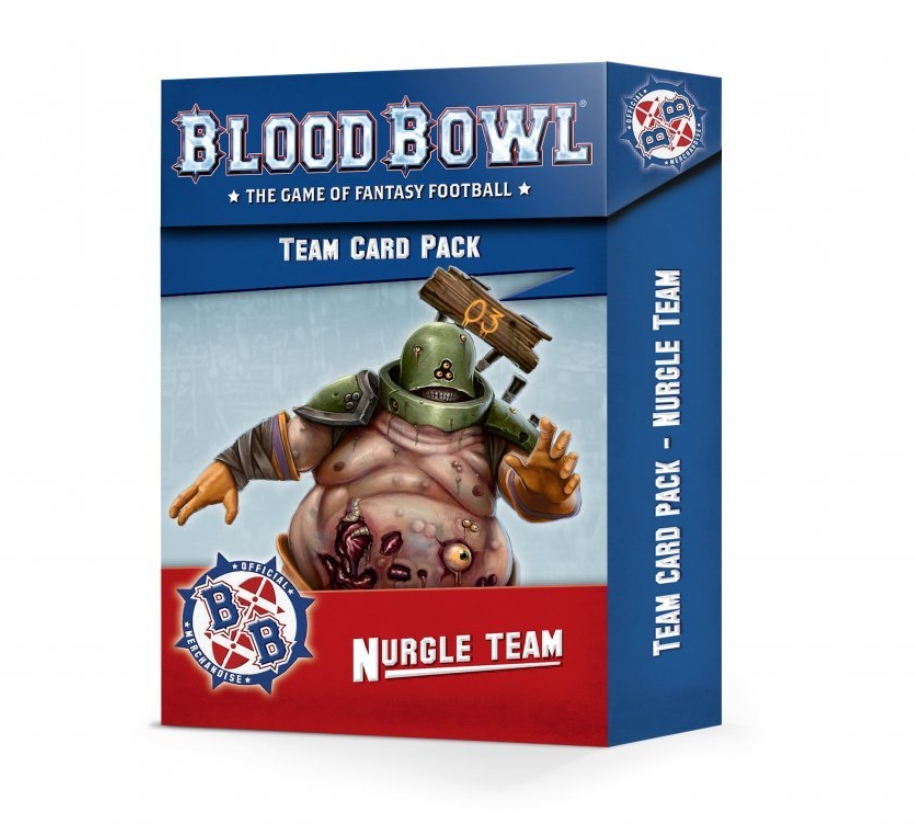 

Набор карт Кровавый Кубок, Команда Нургла Blood Bowl: Nurgle Team Card Pack