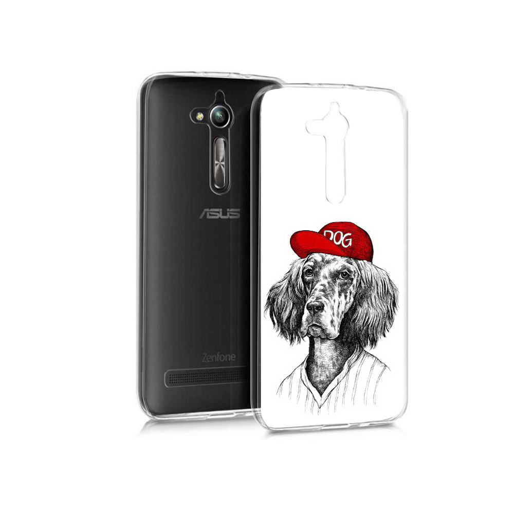 

Чехол MyPads Tocco для Asus ZenFone Go (ZB500KL) дог, Прозрачный, Tocco