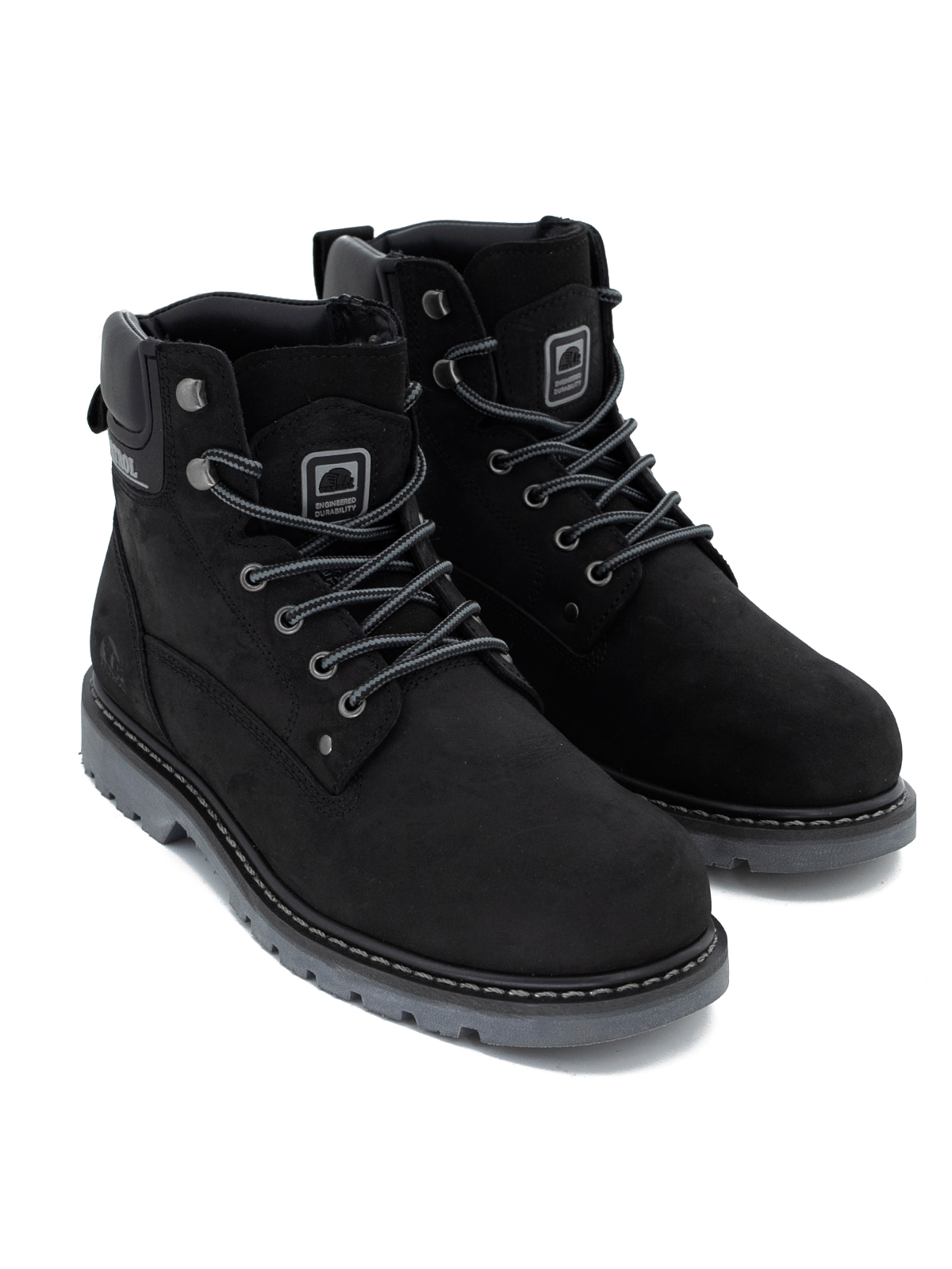 Ботинки мужские Patrol Timberland 456-9052PM-24w-4-1 черные 40 RU черный