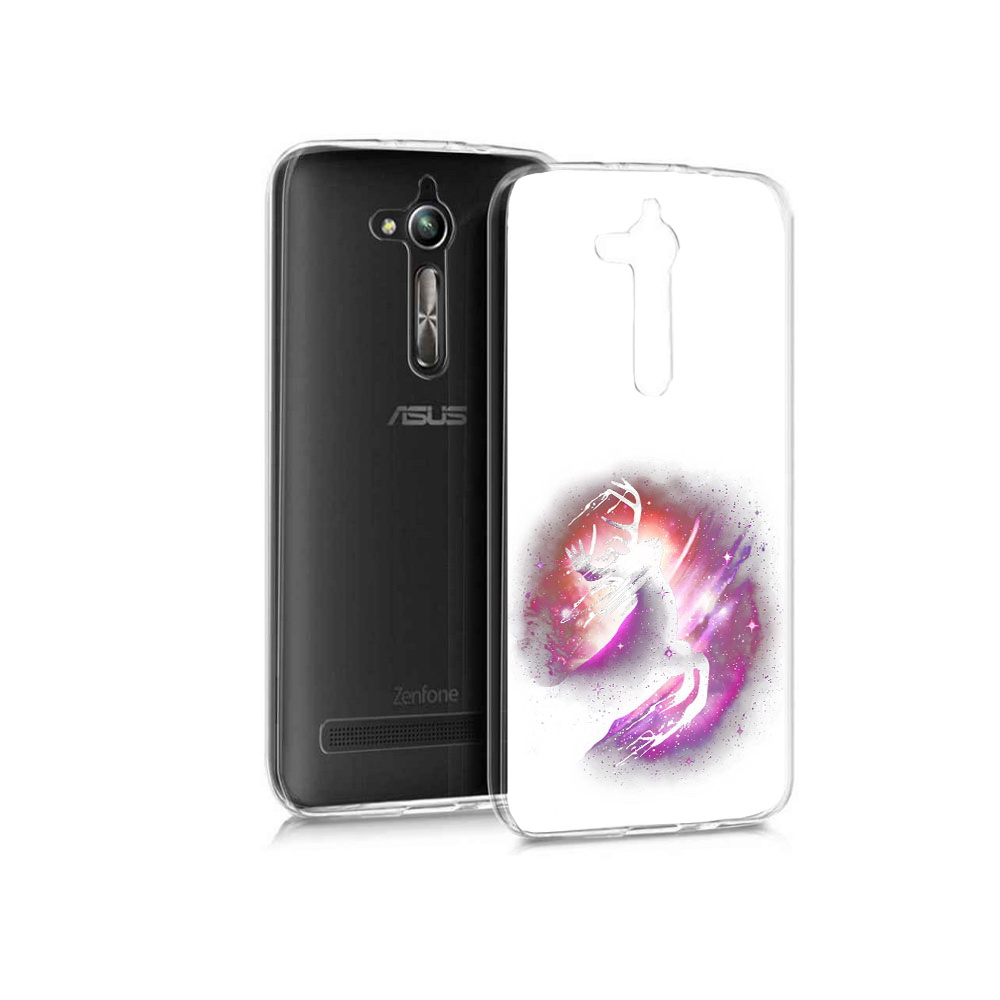 Чехол MyPads Tocco для Asus ZenFone Go (ZB500KL) звездный олень