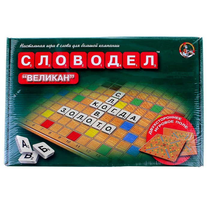 фото Игра настольная «словодел великан» nobrand