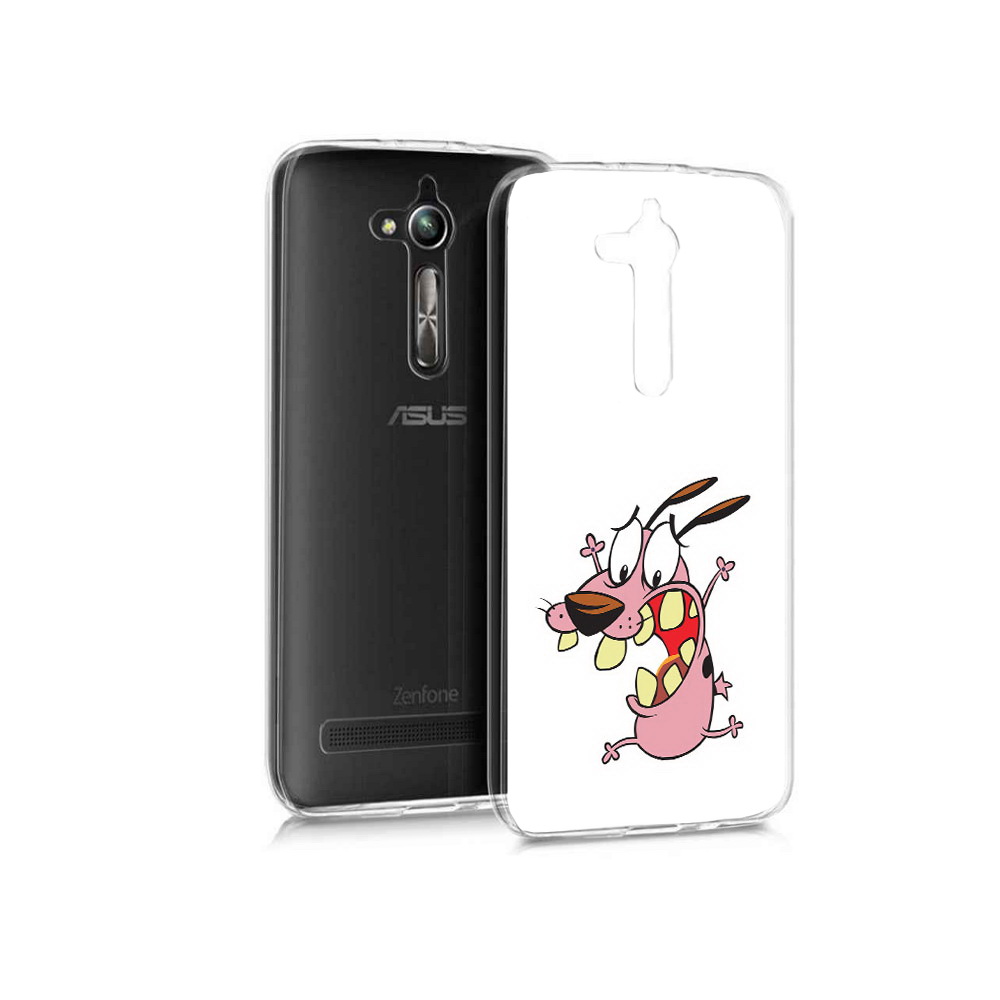 Чехол MyPads Tocco для Asus ZenFone Go (ZB500KL) зубастый бобик