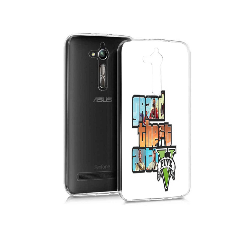 

Чехол MyPads Tocco для Asus ZenFone Go (ZB500KL) игра гта, Прозрачный, Tocco