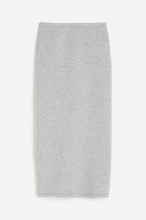 

Юбка женская H&M 1226690 серая S, Серый, 1226690