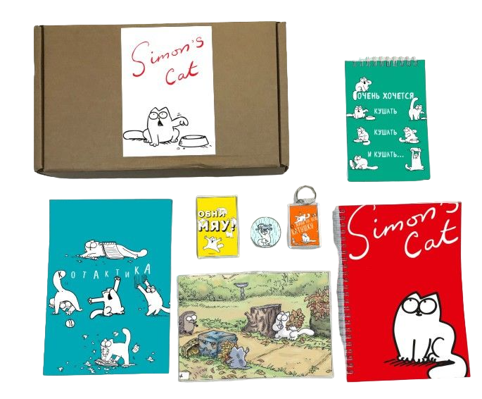

Бокс GOODbrelok Simon's Cat, Кот Саймона №8