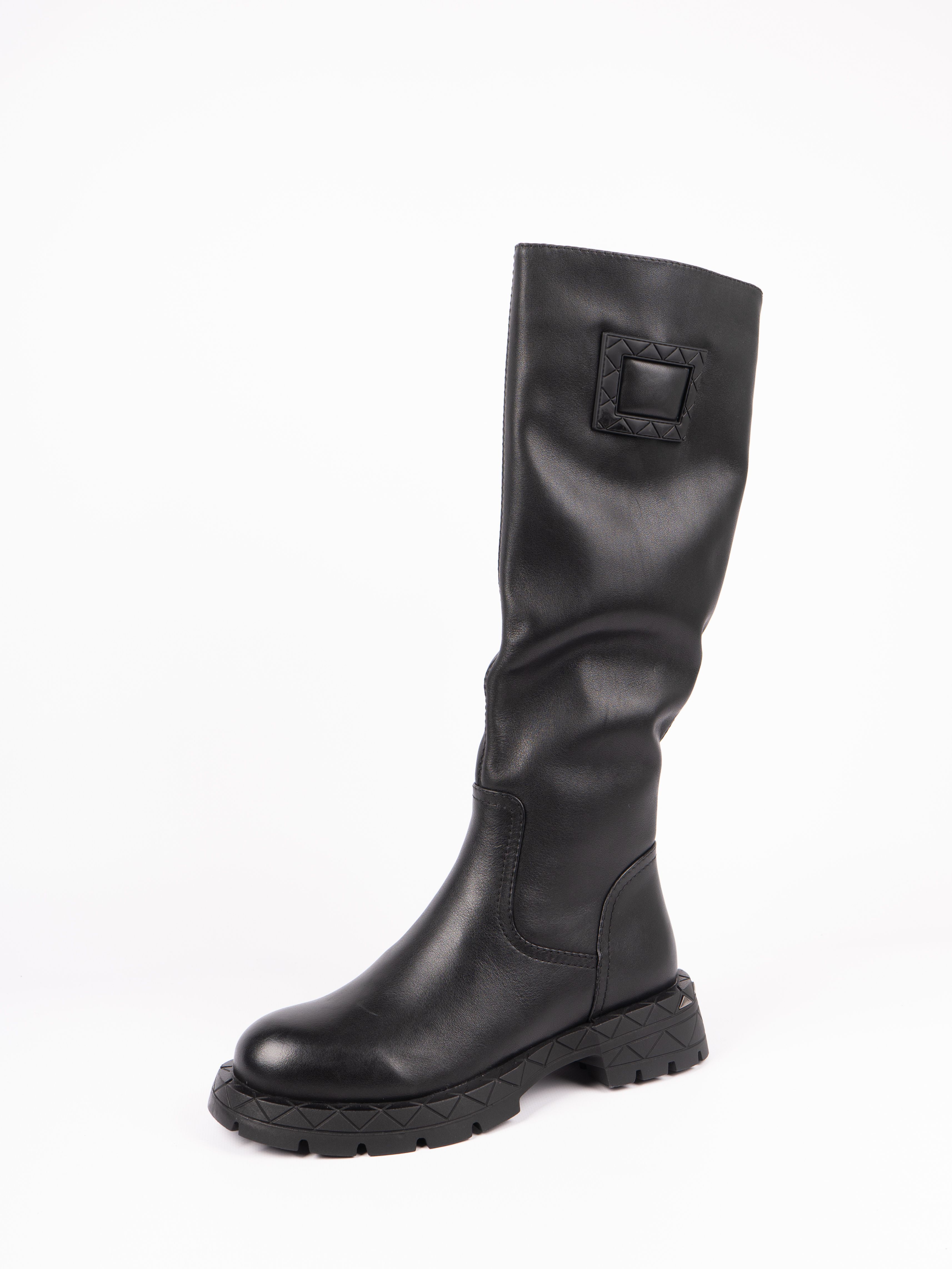 

Сапоги женские 365 Shoes H518-Z641-3 черные 40 RU, Черный, H518-Z641-3