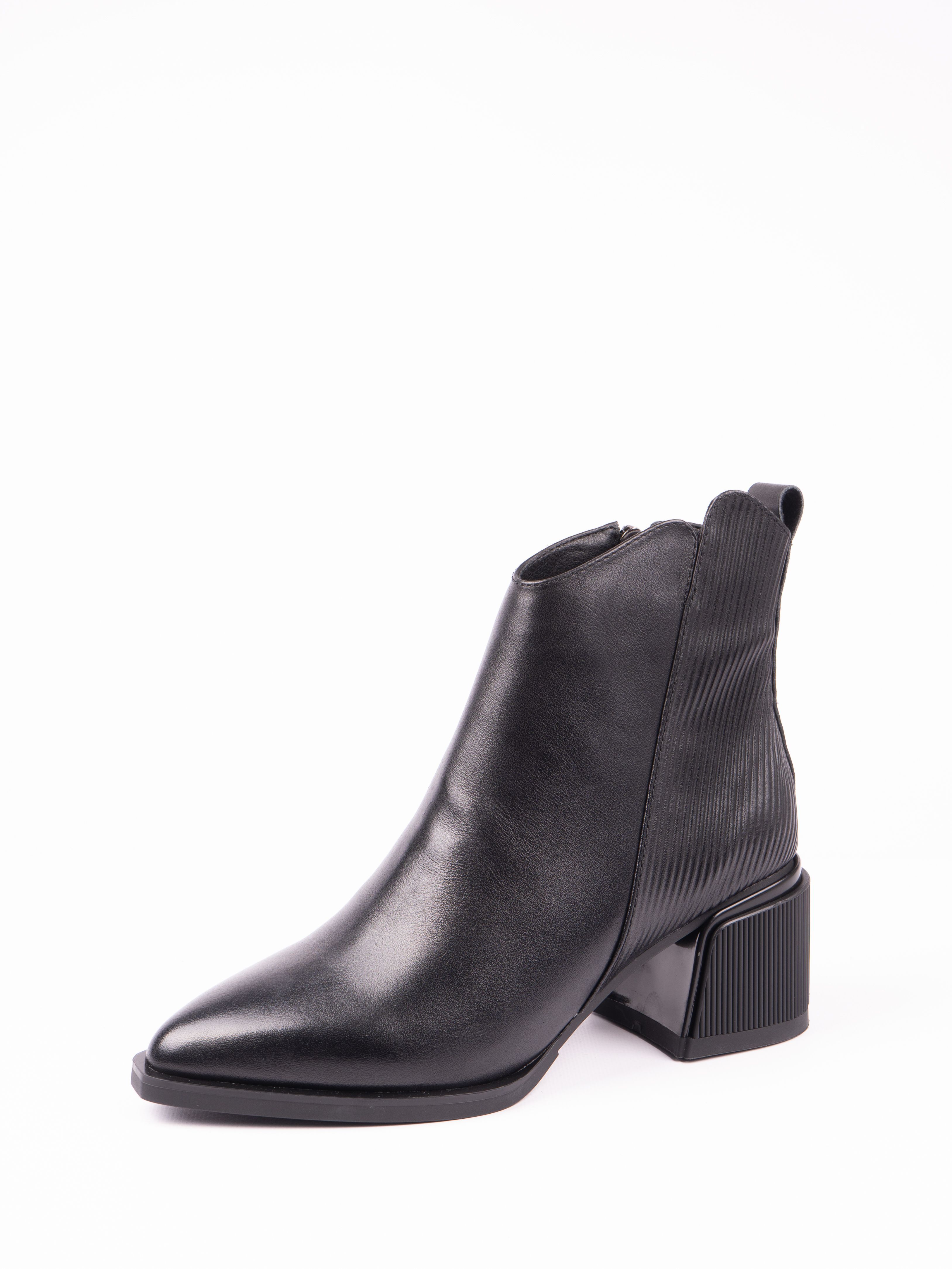 

Ботильоны женские 365 Shoes H123-N8008-1 черные 35 RU, Черный, H123-N8008-1
