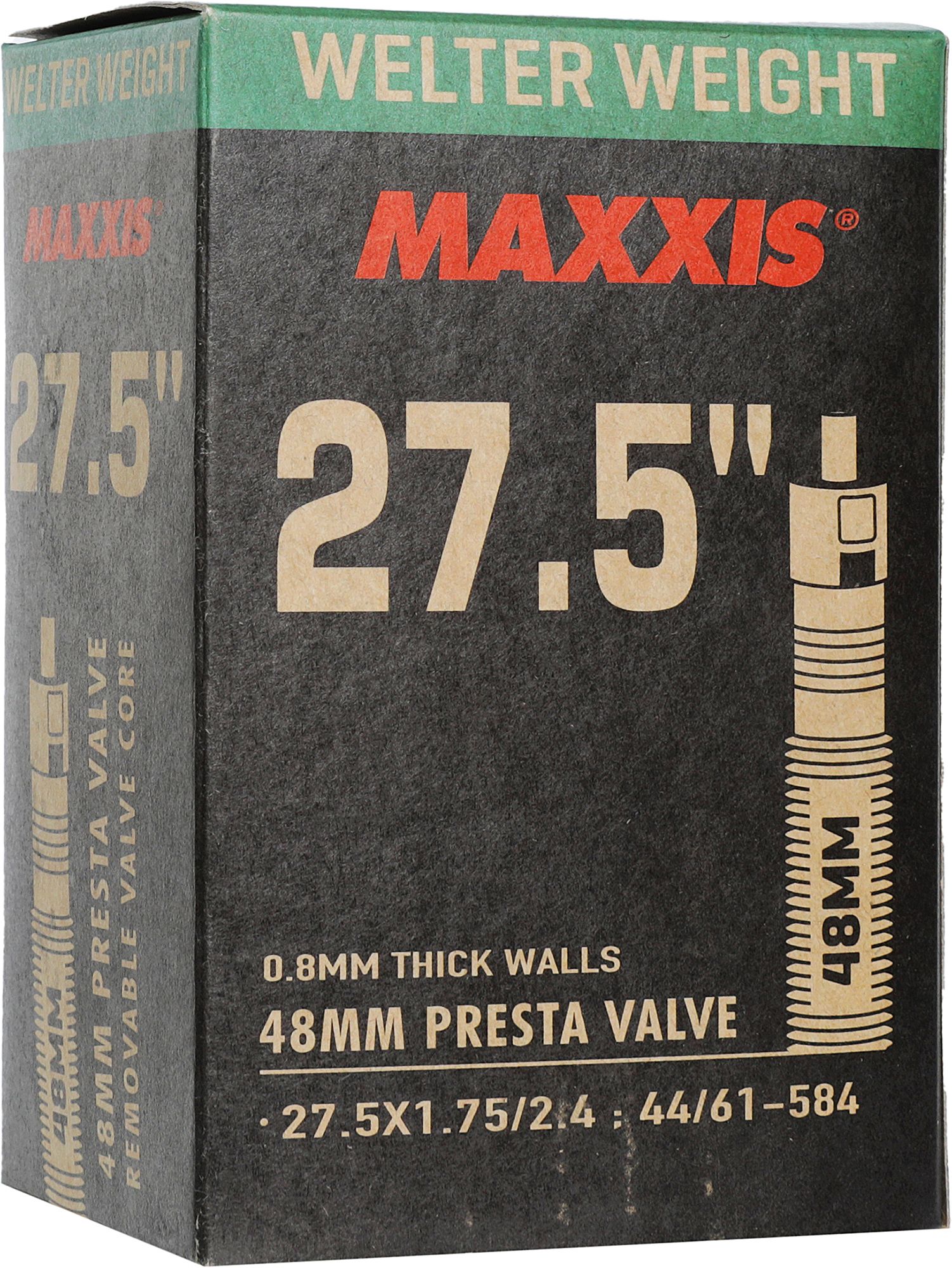 Камера MAXXIS 27,5х1.75/2.40 Welter weight LFVSEP вело ниппель 48 0,8 мм EIB00139800