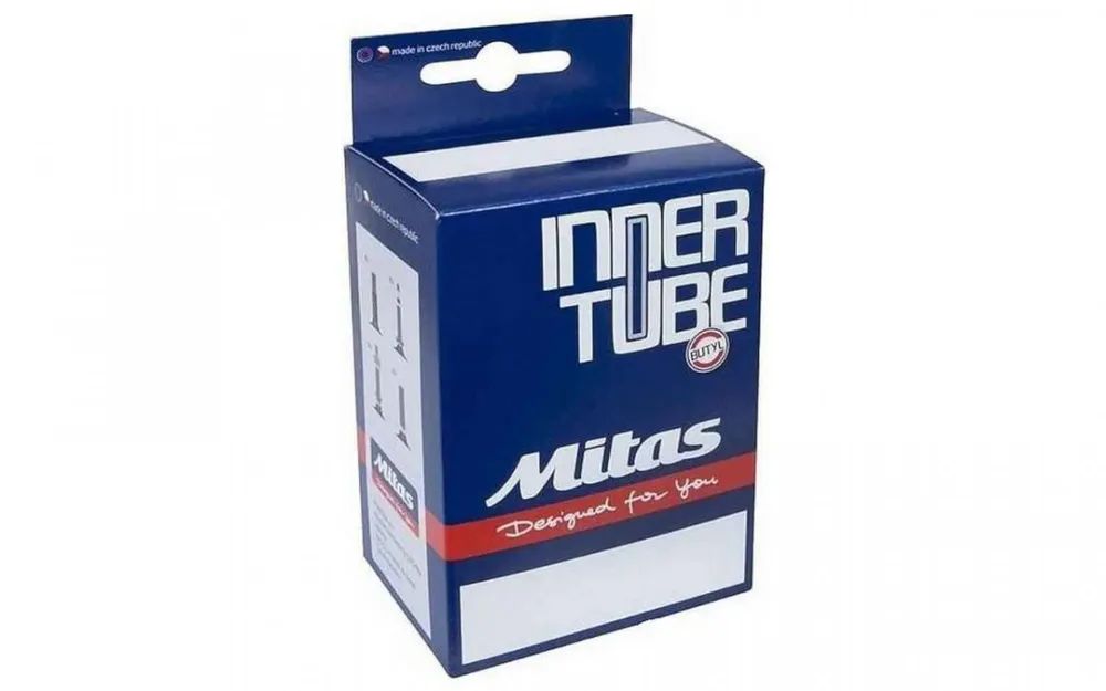 

Камера MITAS Self - Sealant 26"x1.75/2.45", AV40,( 0,9 мм), Черный, Self - Sealant