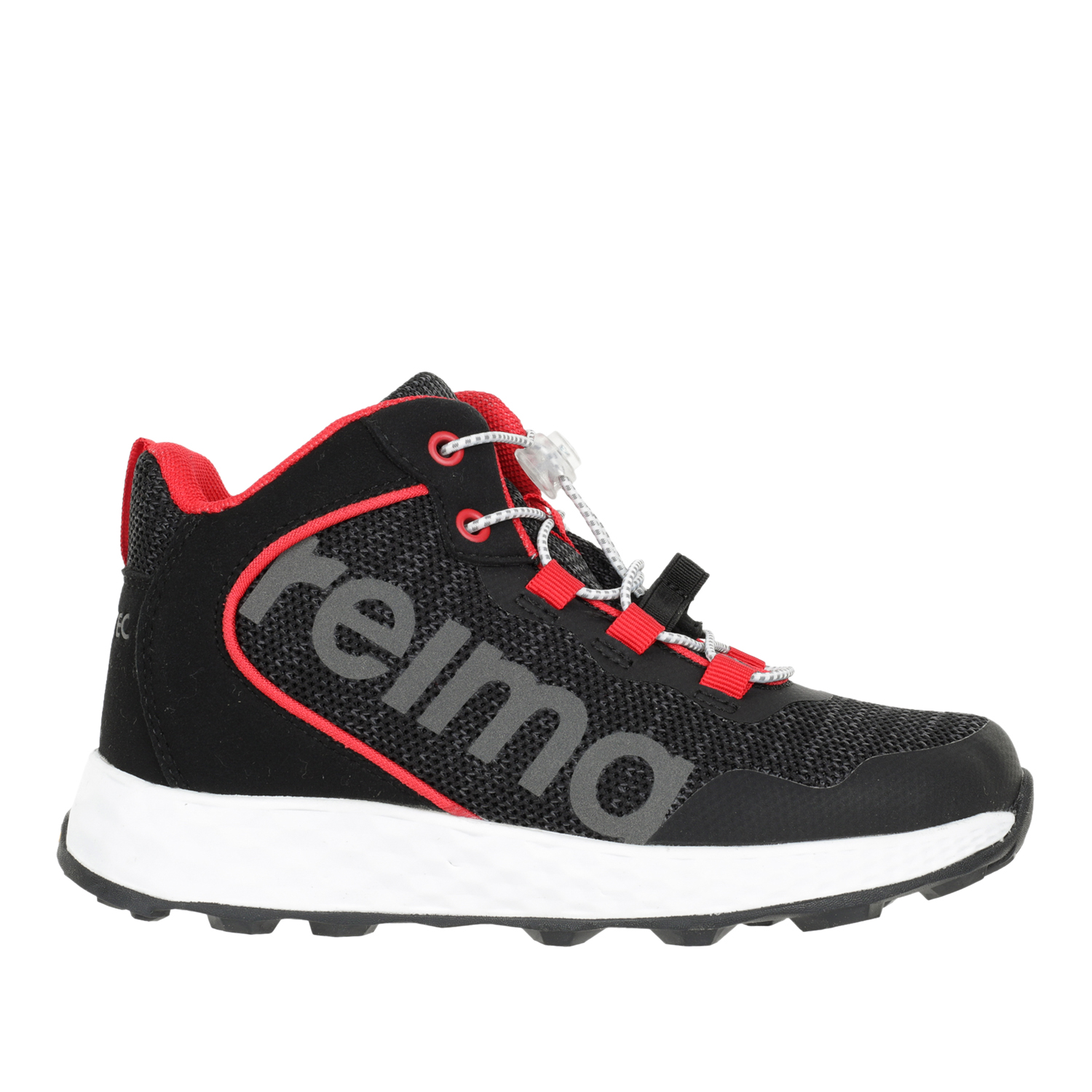 

Кроссовки детские Reima Edistys Black размер 34, Красный;черный, 5400008A_9990