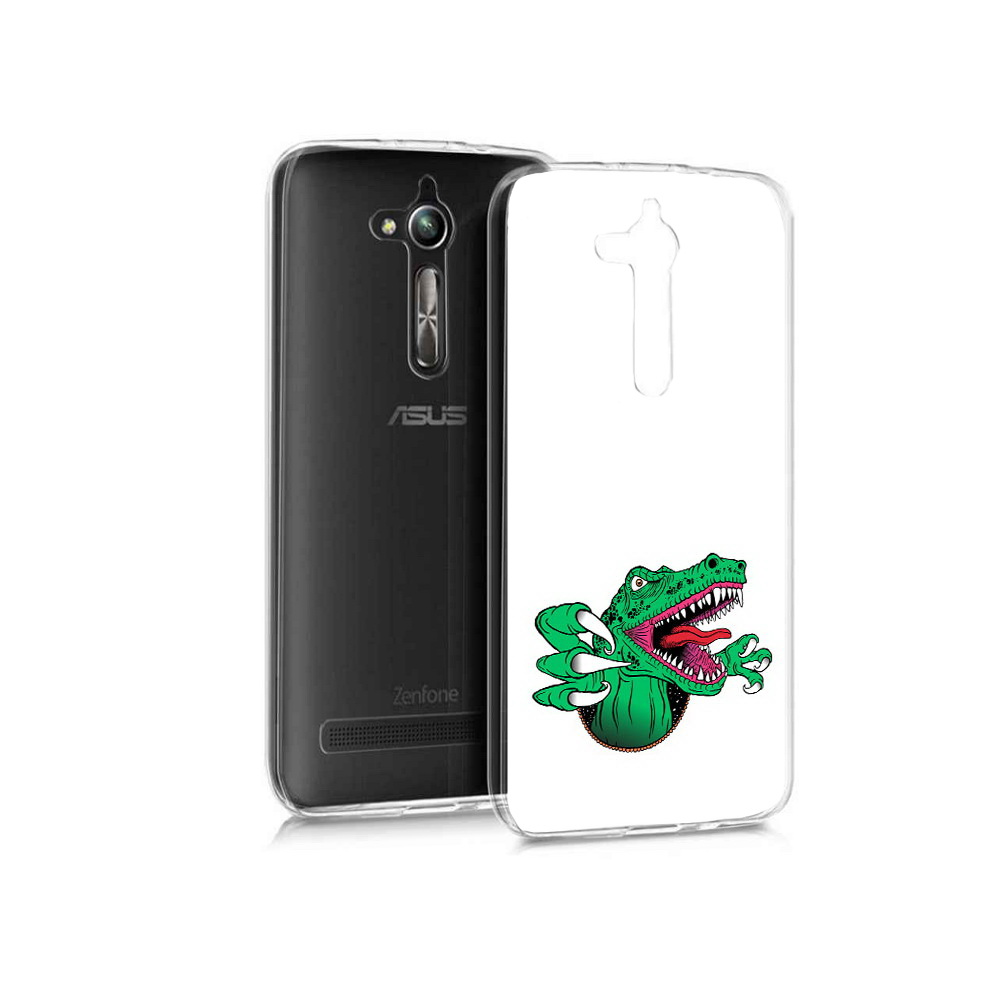 

Чехол MyPads Tocco для Asus ZenFone Go (ZB500KL) крокодил, Прозрачный, Tocco