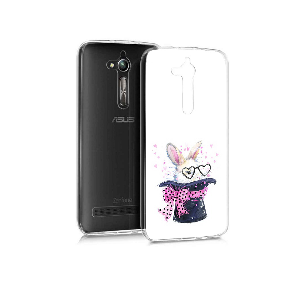 Чехол MyPads Tocco для Asus ZenFone Go (ZB500KL) кролик в шляпе