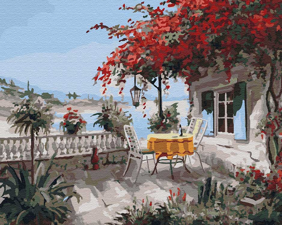 

Картина по номерам Molly Уютный уголок, 40x50, Уютный уголок