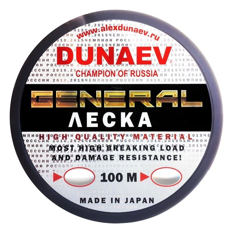 Леска Dunaev GENERAL ALL ROUND 100м 0.148мм