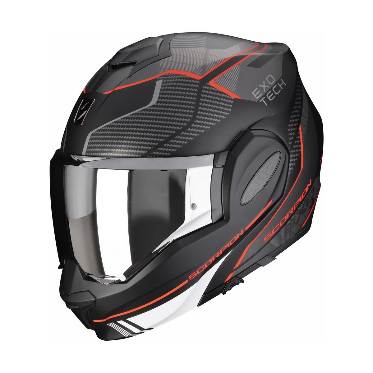 

Мотошлем SCORPION EXO-TECH EVO ANIMO, Черный, EXO-TECH