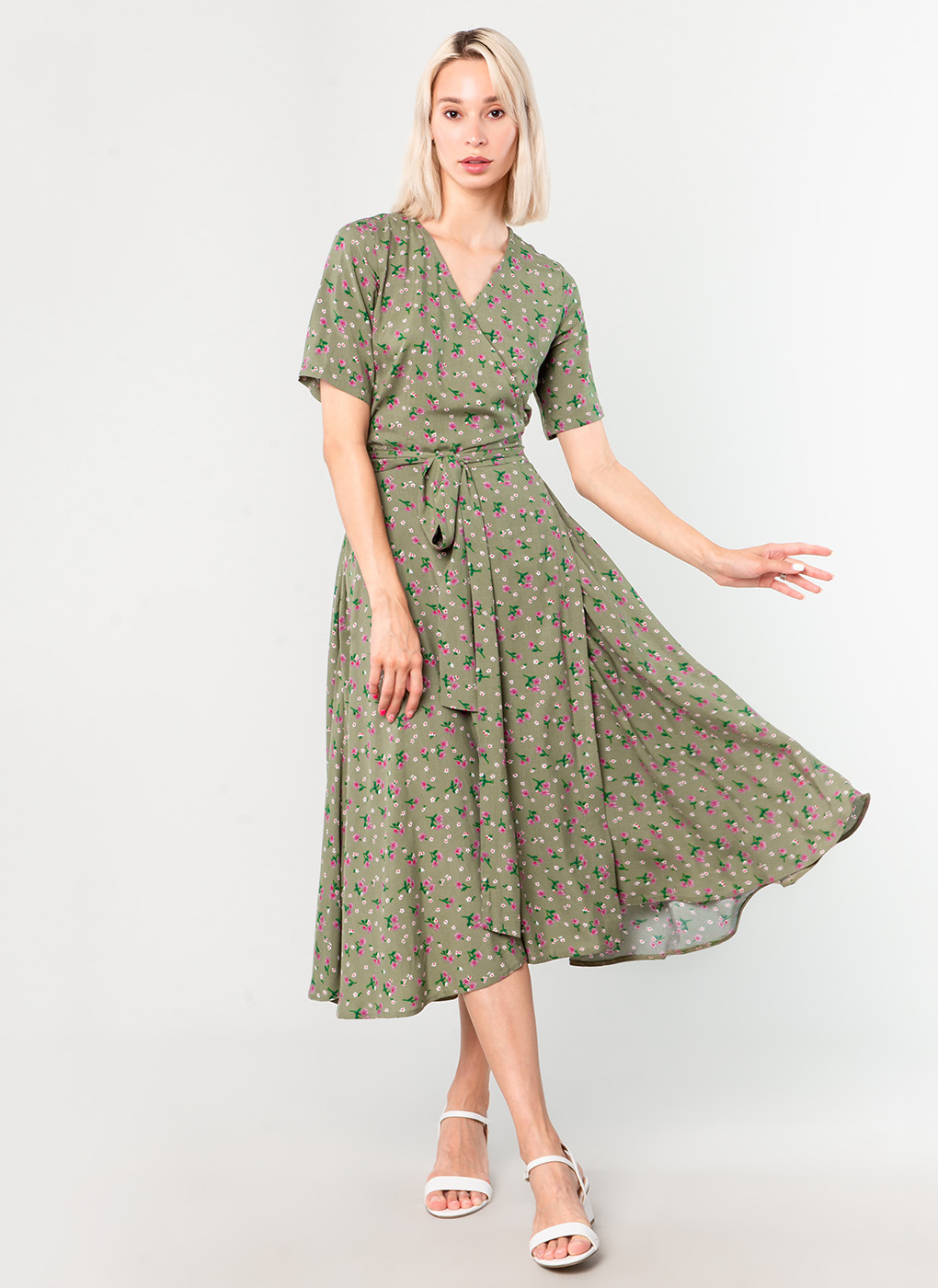 

Платье женское TANINI 61799 зеленое 50 RU, 61799