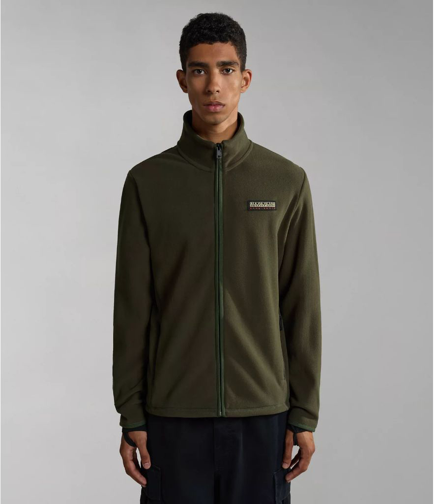 

Толстовка мужская Napapijri T-IAATO FZ GE4 GREEN DEPTHS зеленая M, Зеленый, T-IAATO FZ GE4 GREEN DEPTHS