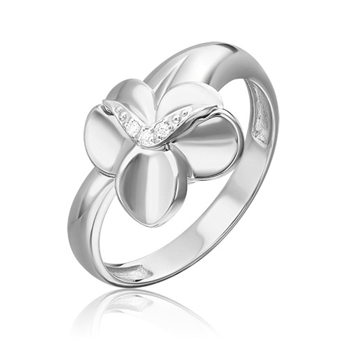 

Кольцо из золота р. 16 PLATINA jewelry 01-5605-00-101-1120, бриллиант, 01-5605-00-101-1120