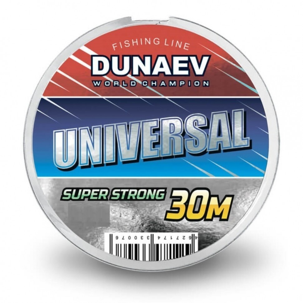 Леска Dunaev UNIVERSAL 30м 0.18мм 2.9кг