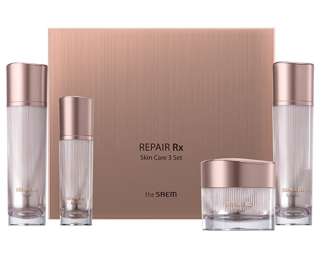 НАБОР КРЕМОВ АНТИВОЗРАСТНОЙ  THE SAEM REPAIR RX SKIN CARE 3 SET