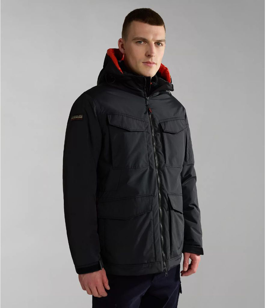 Куртка мужская Napapijri 20-22 FIELD JACKET 041 BLACK 041 черная L