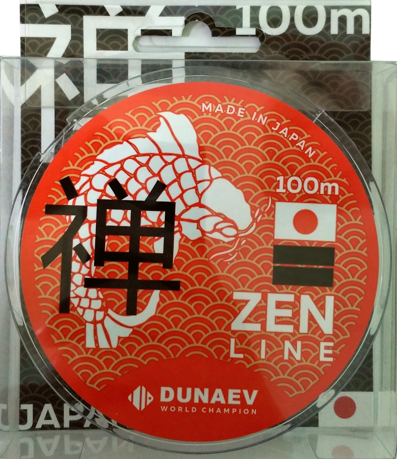 

Леска Dunaev ZEN Line 100м 0.19мм 3.53кг, Прозрачный, Zen Line