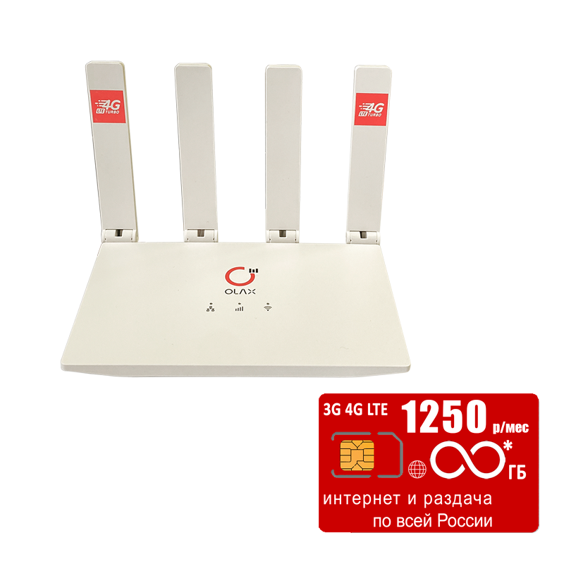 

Wi-Fi роутер Olax MC50 (router-mc50-mts1250-SG-sb), MC50