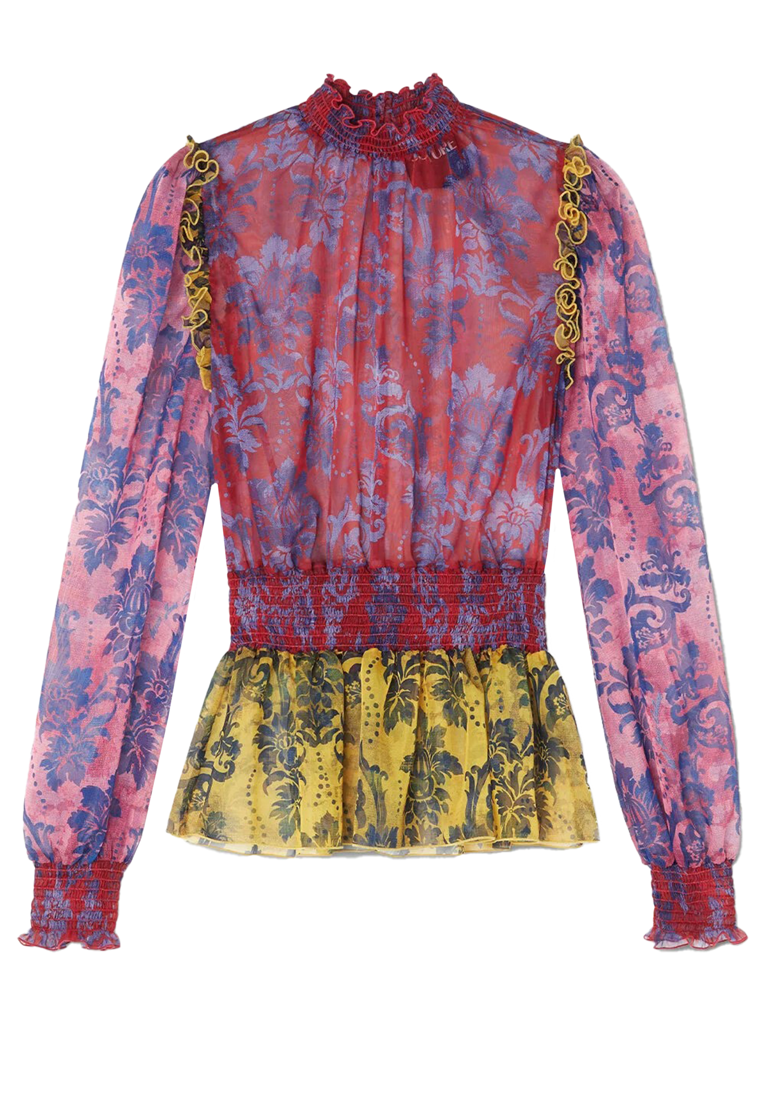 Блуза женская Versace Jeans Couture 152571 разноцветная 40