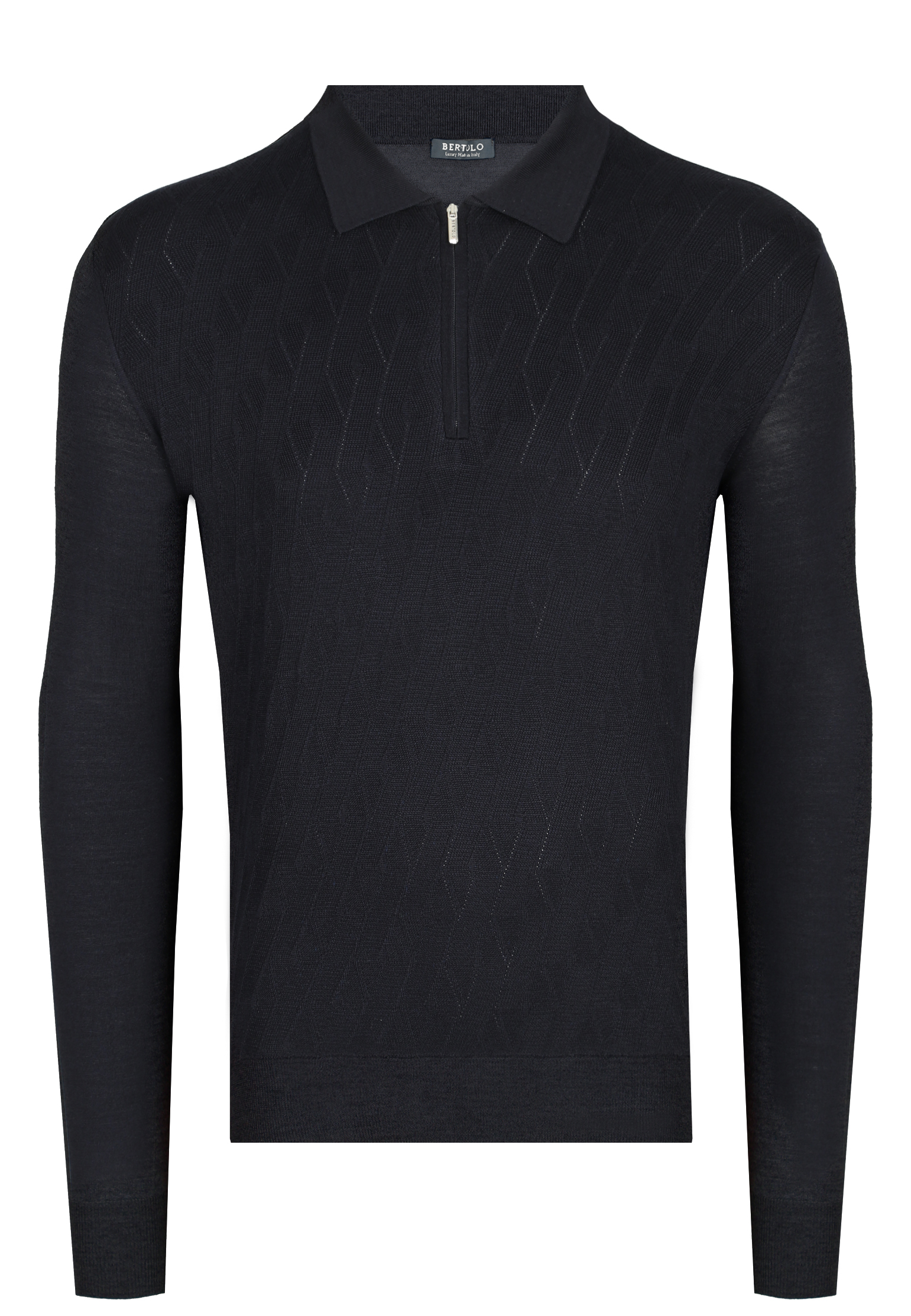 Джемпер мужской BERTOLO 152829 синий 50