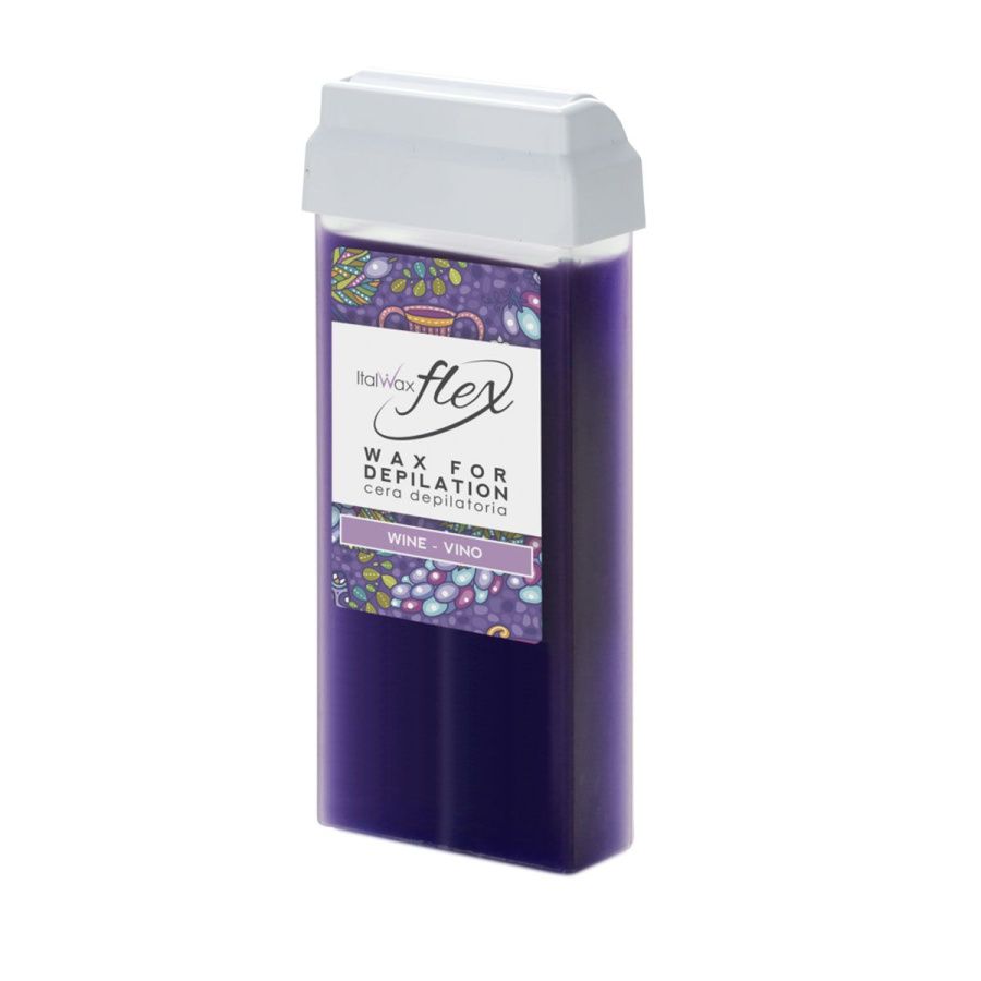 

Воск для депиляции Italwax Flex Вино теплый 100 мл, Фиолетовый, kr-4563