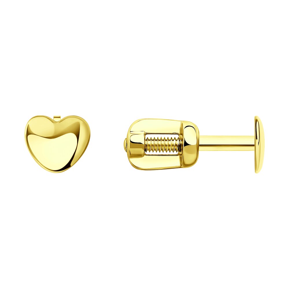 

Серьги из желтого золота SOKOLOV 021684-2, 021684-2