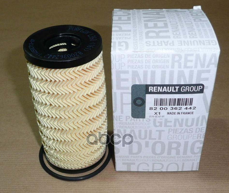 

Ren8200362442_фильтр Масляный! Renault RENAULT арт. 8200362442