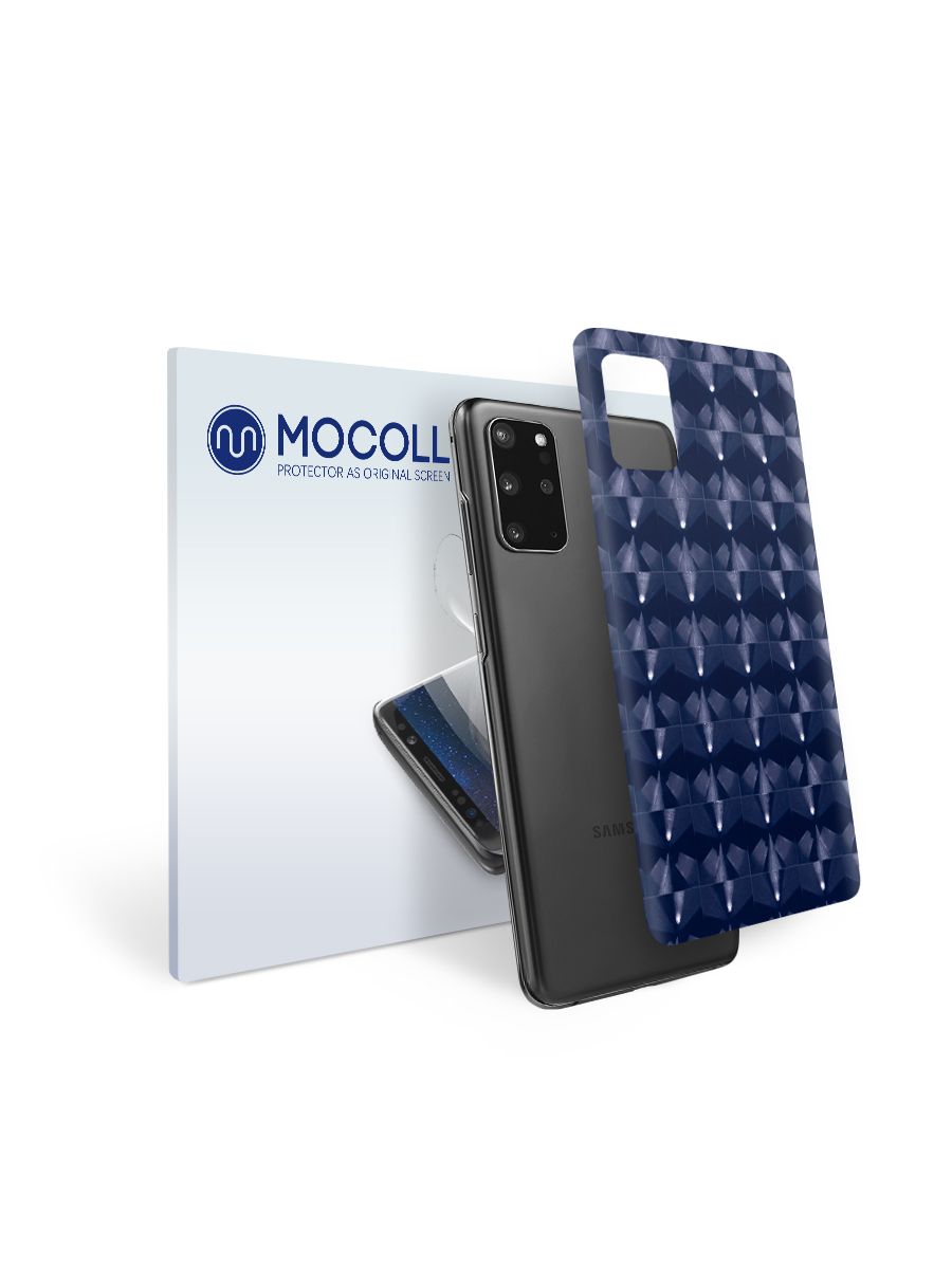 

Пленка защитная MOCOLL для задней панели Samsung GALAXY A10 Кошачий глаз черный